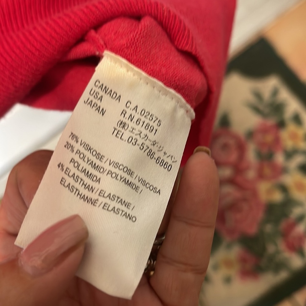 Escada Raspberry Sweater Shell - image 3